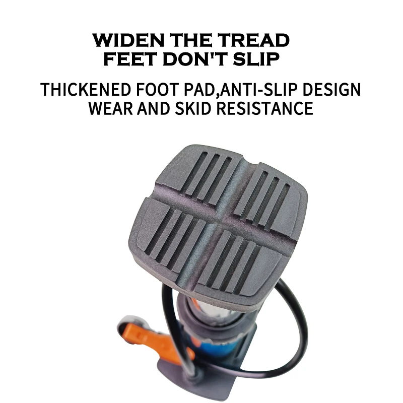 Bicycle Pump Mtb Road Bicycle Fine Pressure Pedal Pump Floor Inflator Bicycle Accessories