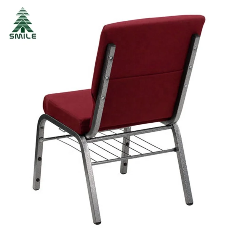 Wholesale heavy duty stacking interlocking church pulpit chairs for Sale