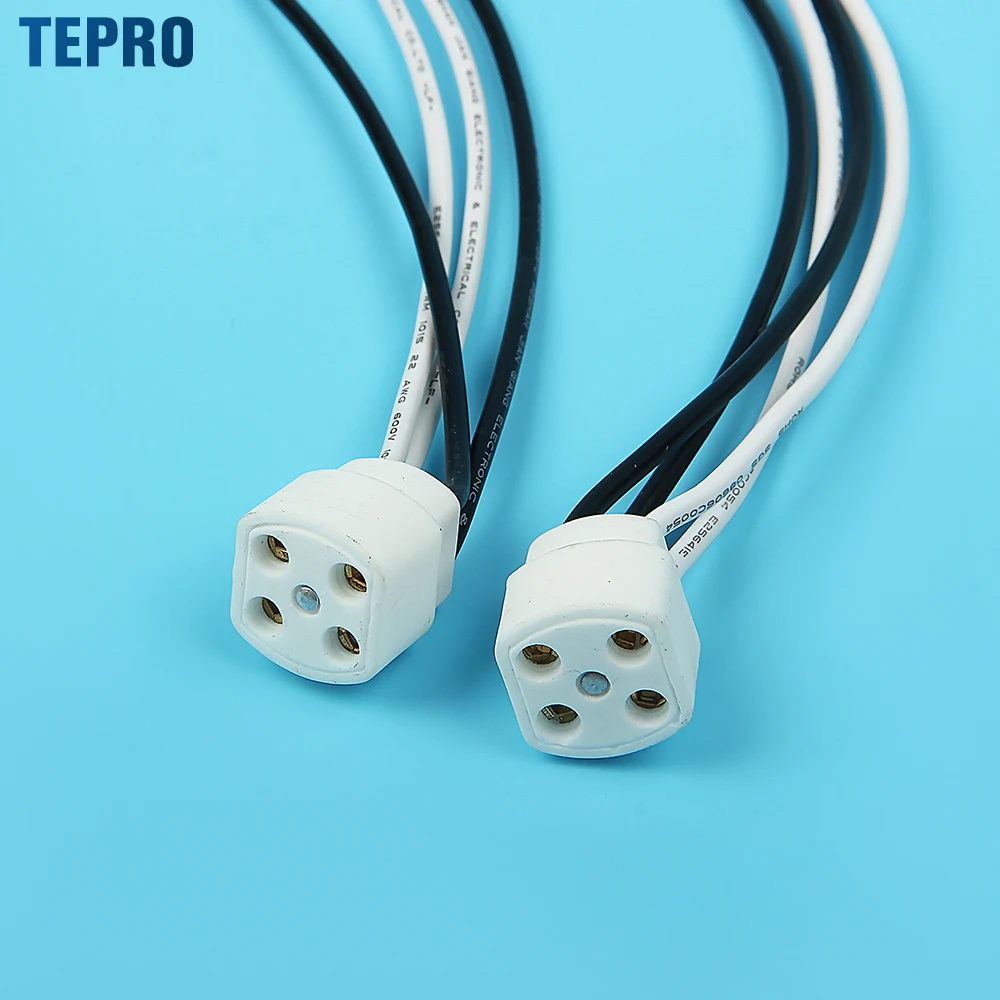 G10Q Uvc Light Plastic Or Ceramic UV Lamp Holder UV Disinfection Lamp Socket For Water Uv Lamp