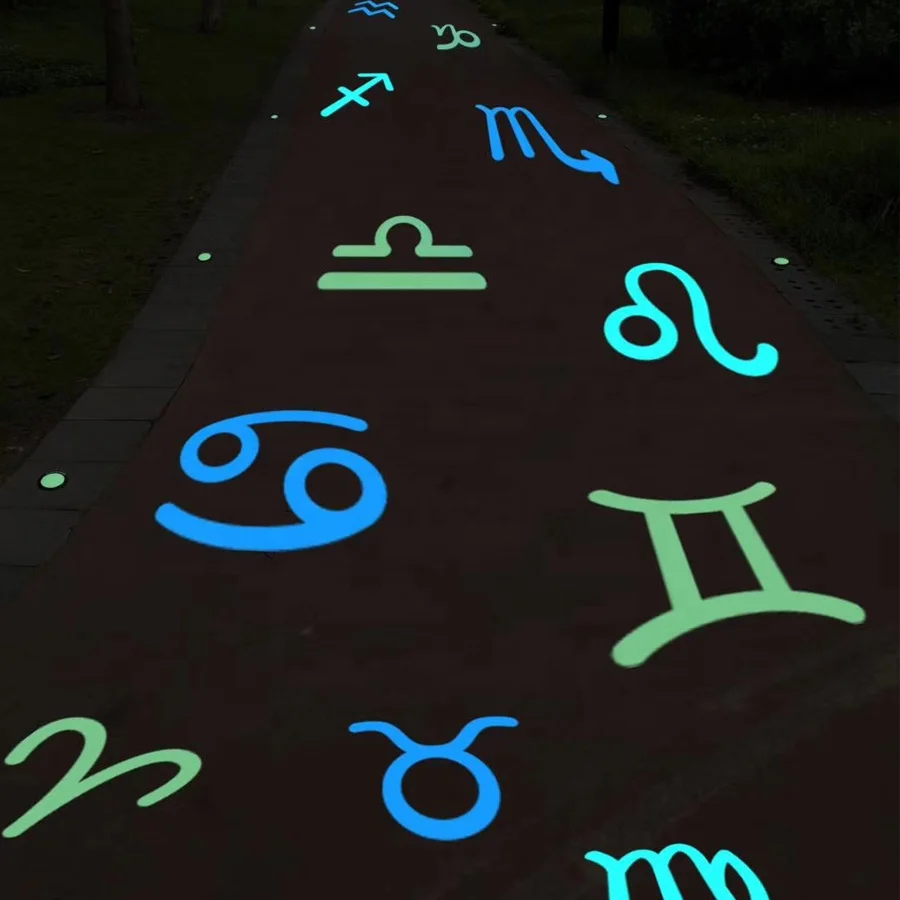 High Brightness Glow In Dark Stone, Paving Pebble, Cobble For Park, Garden, Greenway, Pavement