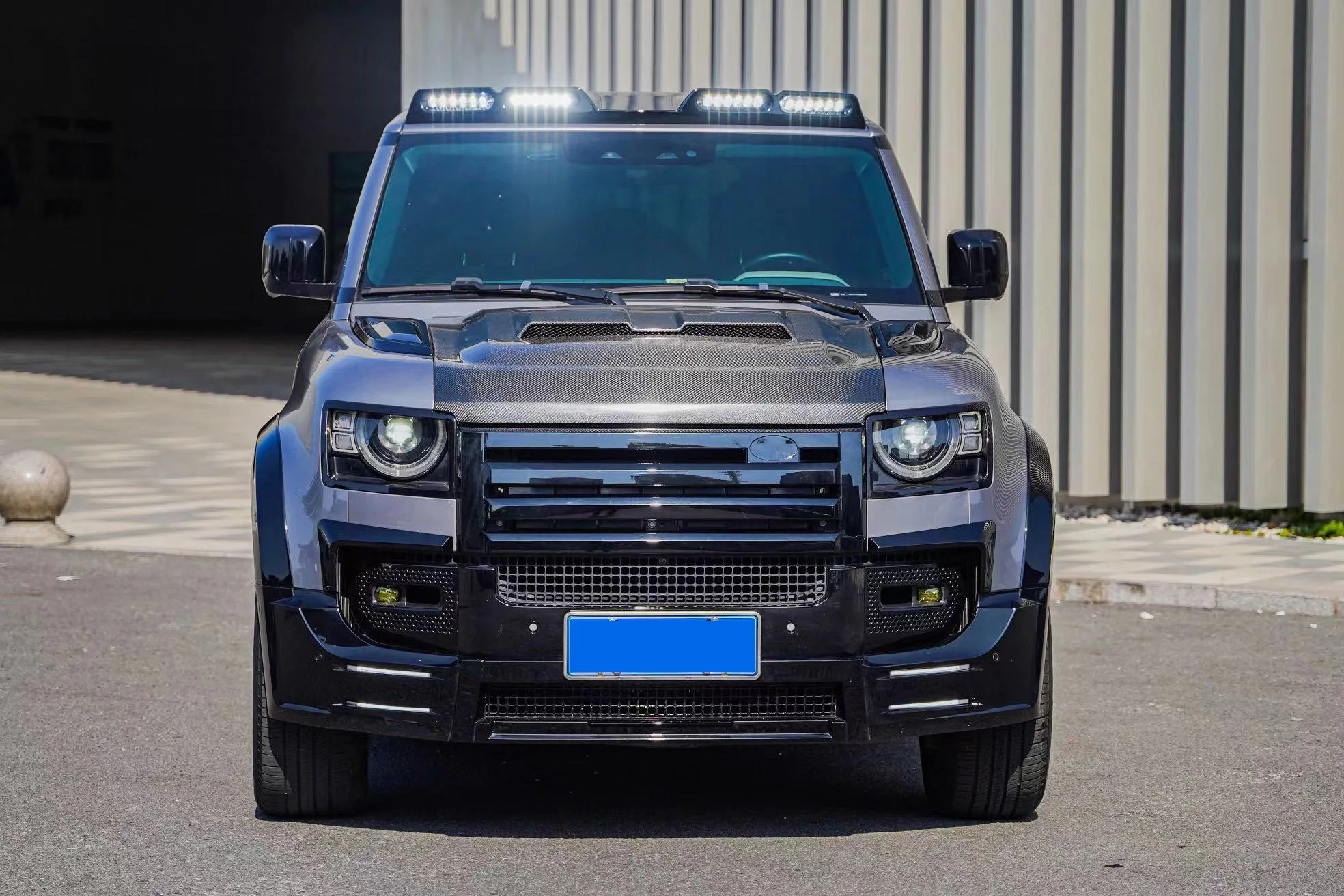 ABS Front Fog Lamp Cover For Land Rover Defender 2020 2023