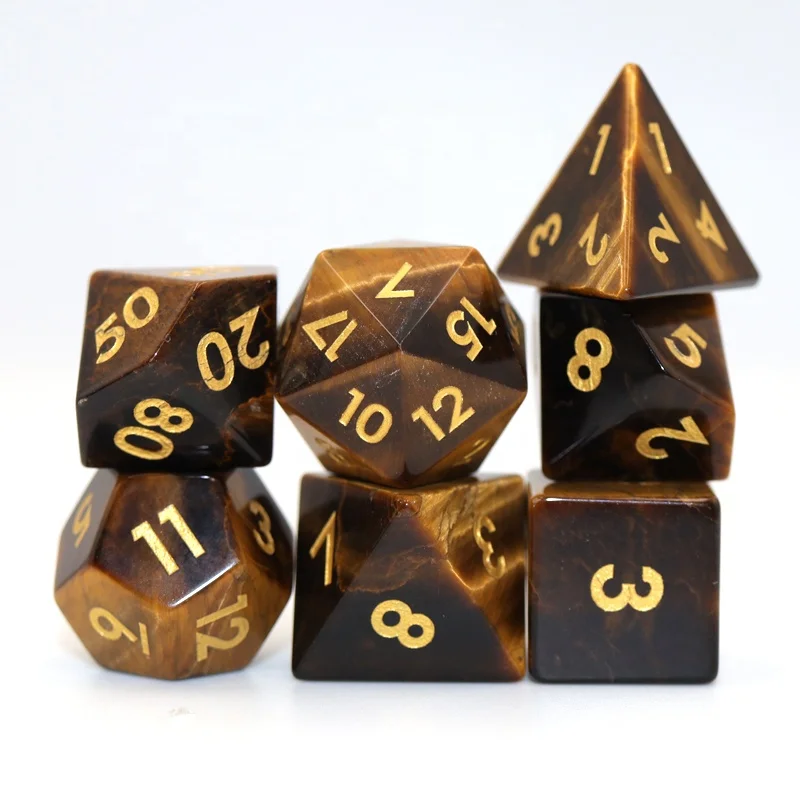  Набор костей для ролевых игр dnd gemtone персонализированный набор