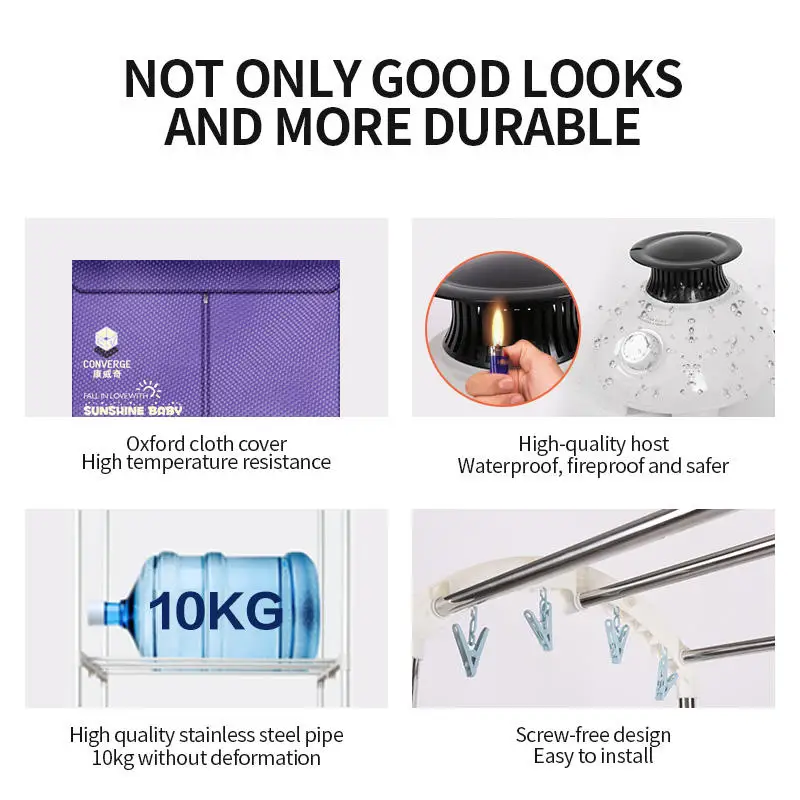 2022 custom hot folding small portable Quick Drying dryer Moisture-proof dry wardrobe