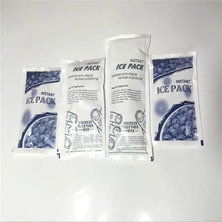 CSI Custom CE Qualified Medical First Aid Non Toxic Ice Packs Compress Wraps Instant Cold Pack