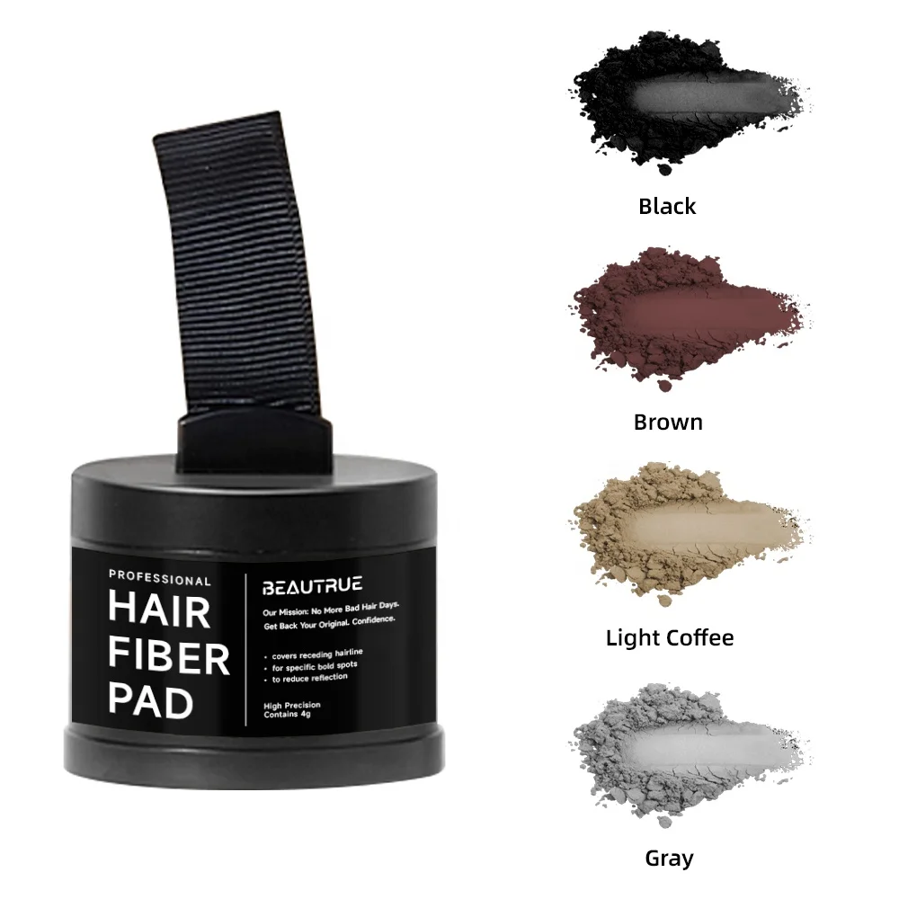 Hot Selling Custom treatment hair protect products weight gain fiber dark brown fiber keratin hair fiber powder