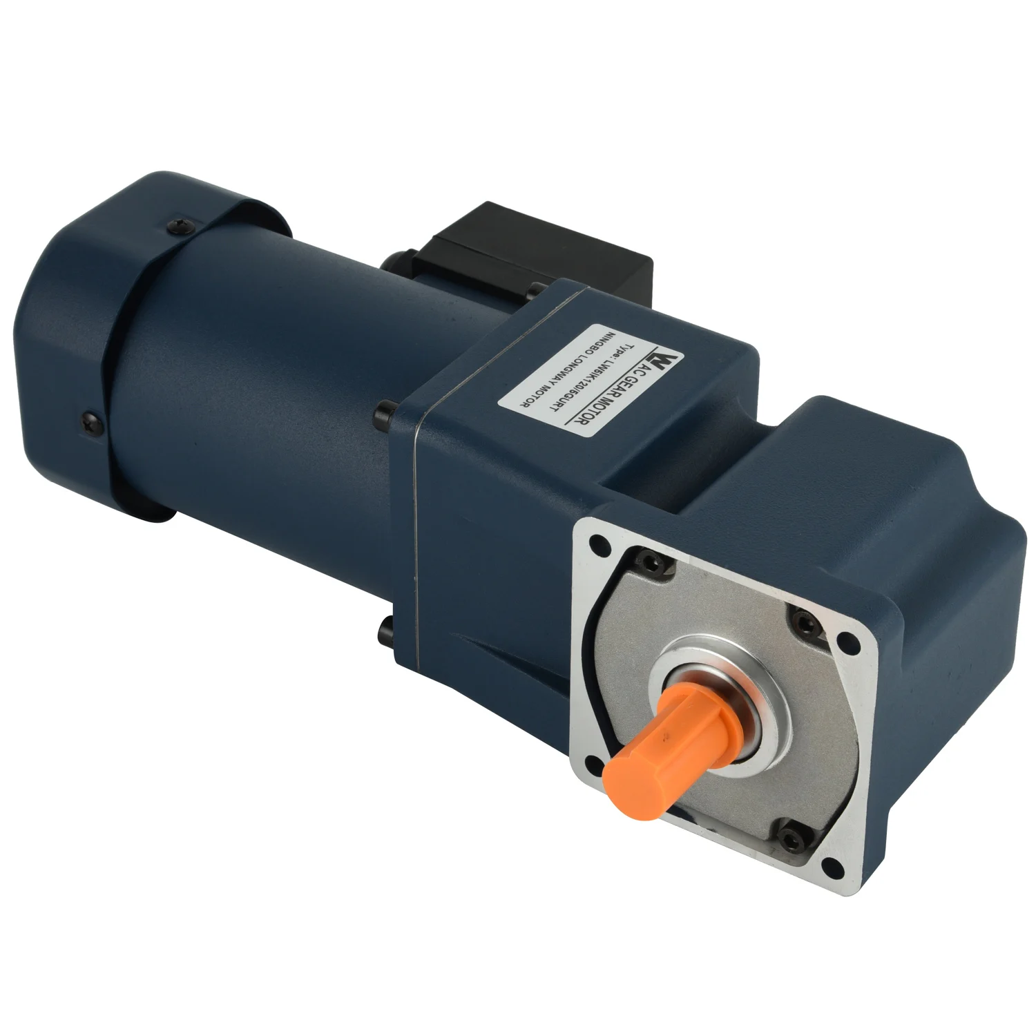 Low speed long life single phase 220V 90W AC induction gear motor for packing machine