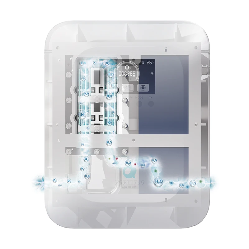 Electrolytic ozone water machine Ozone Water Generator  Ozone Cleaner Household