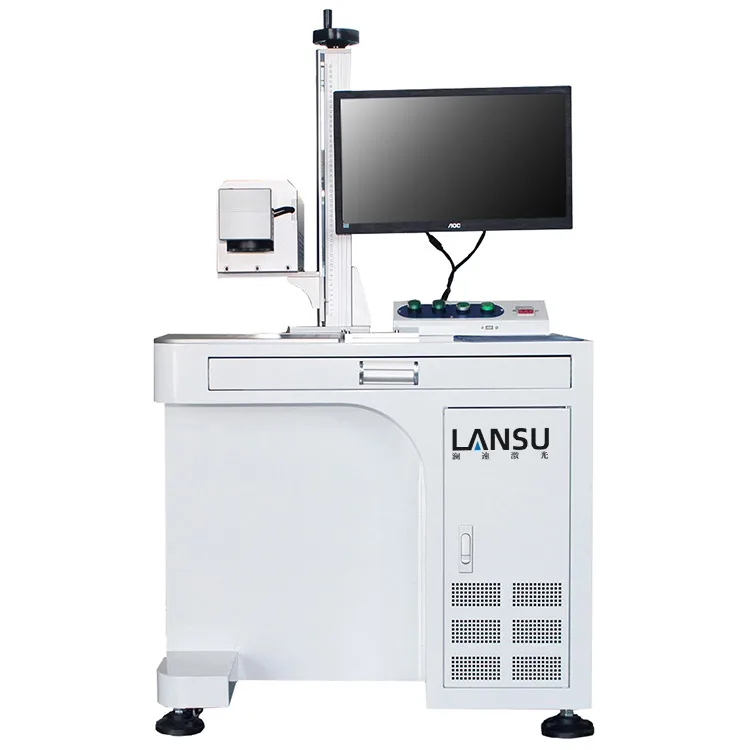 20w 30w 50w 100w 3D jewelry crystal raycus fiber laser engraving marking maker machine with rotary for metal wood pet dogtag