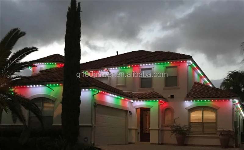 5V 12V 12MM WS2811 Square Digital RGB LED Pixel Light Smart Pixel Nodes for Holiday Permanent Lighting