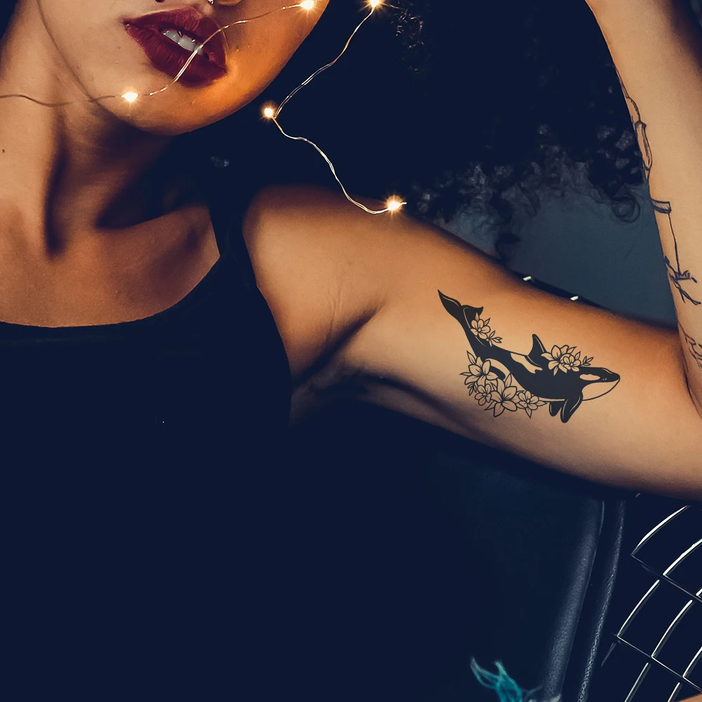 Superior Quality Semi Temporary Tattoo Man Women Tattoo Stickers