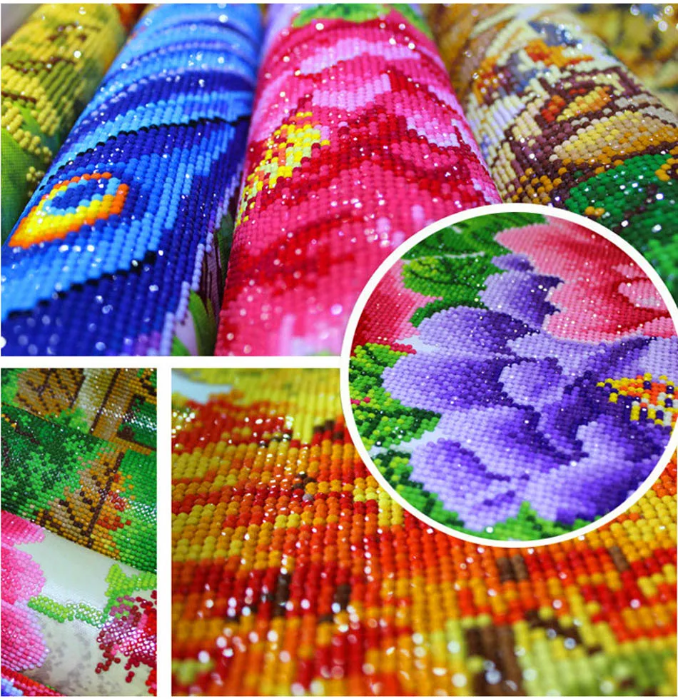 Beauty Eyes Butterfly Flower DIY Diamond Painting Custom 5D Full Drill Rhinestone Mosaic Diamond Painting Kit Wholesale Gift