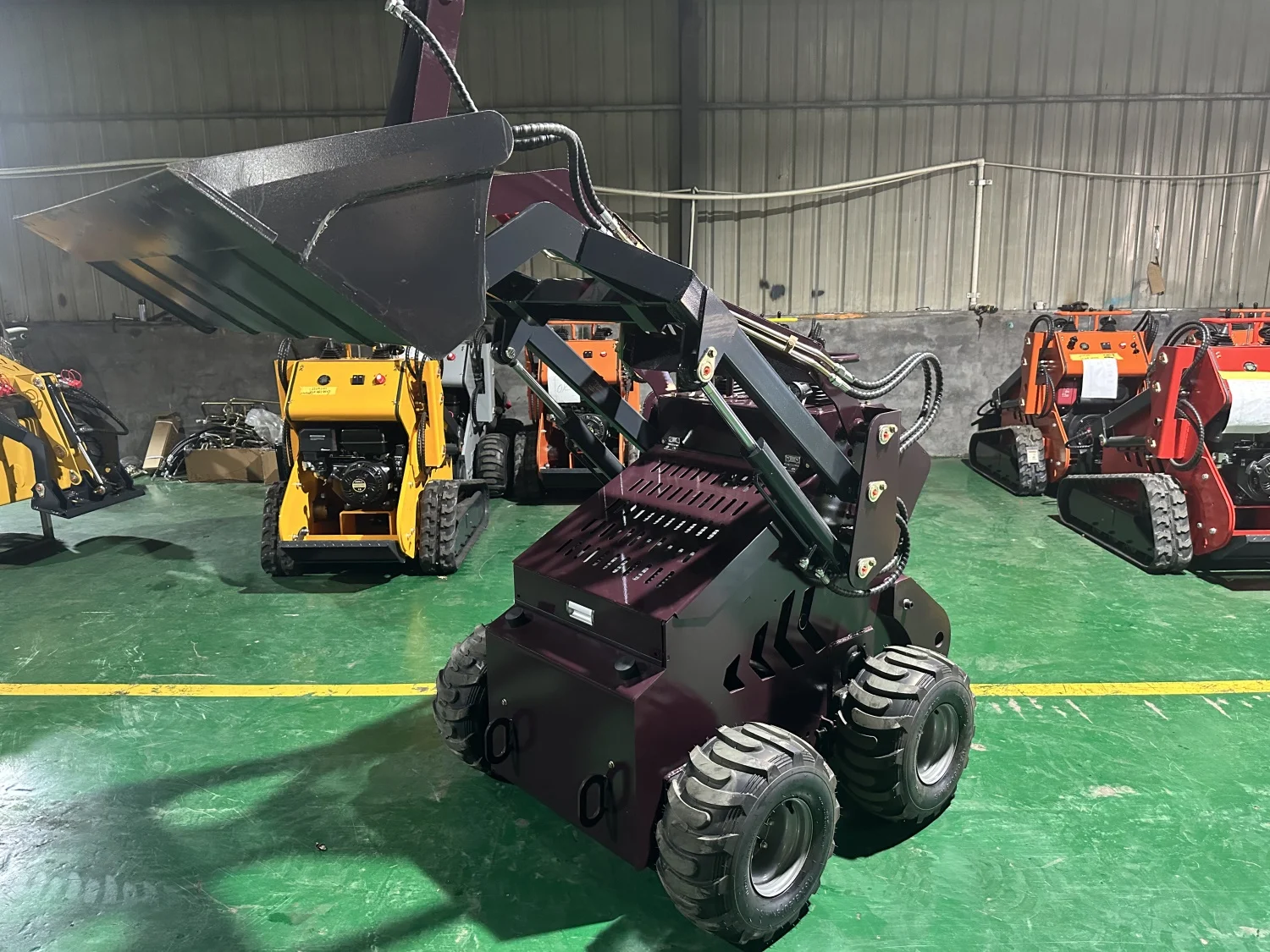Колесный погрузчик 4X4 LW-360 23 л.с. бензиновый дизельный двигатель оборудование для строительства