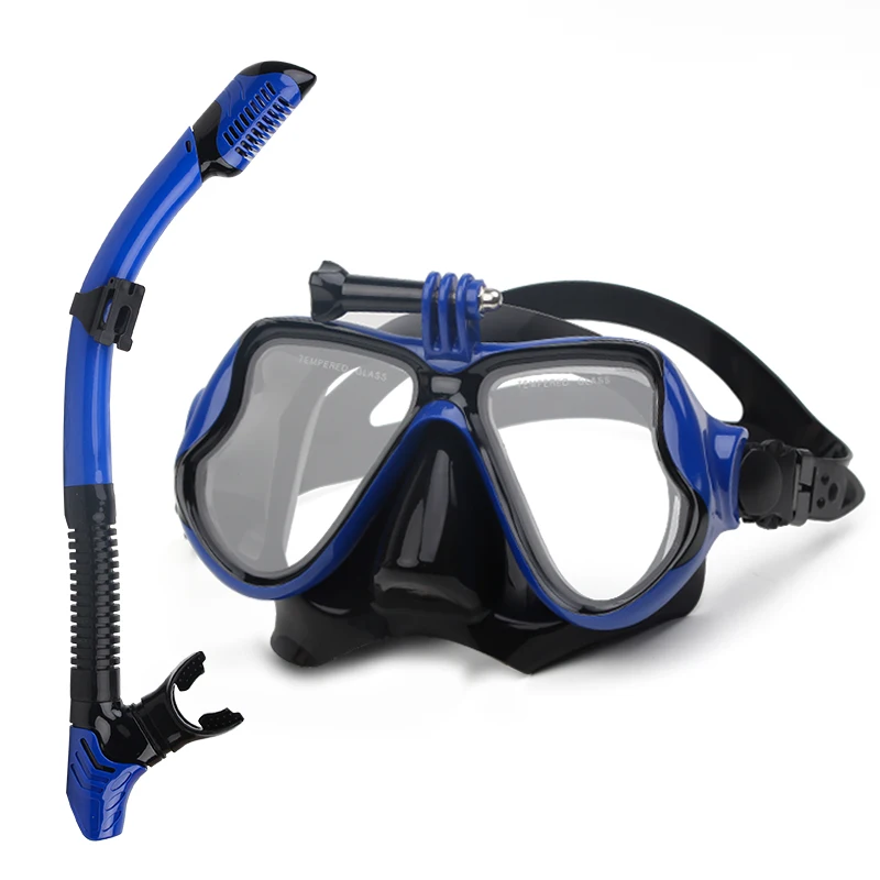 Cover Underwater Foldable Glass China Snorkel Custom Masks Diving Mask Adults