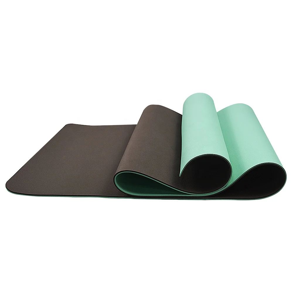 100 feet long wide yoga and fitness mat Eco- friendly natural yoga mat tpe grip non slip with custom logo wholesale quality