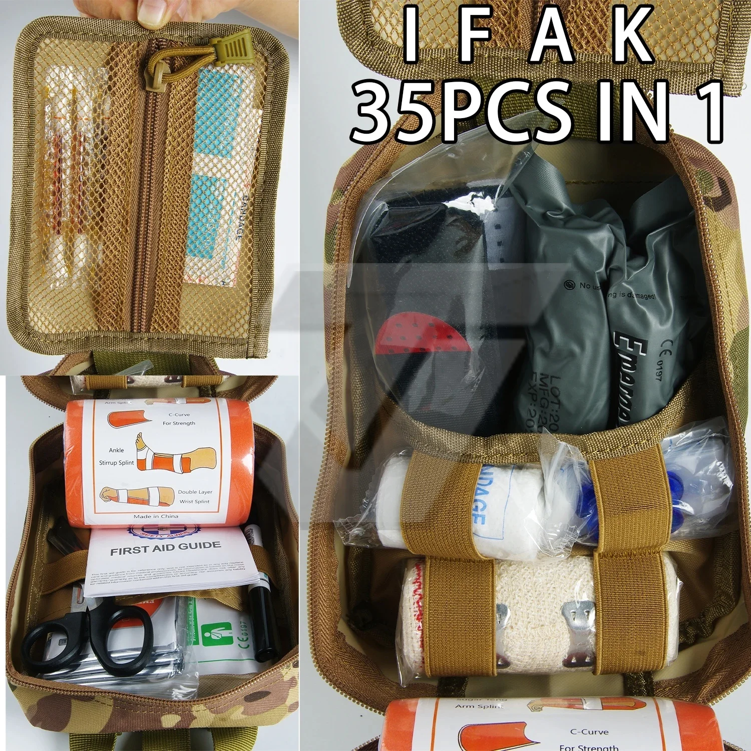 tactical & personal defense equipment Tactical Med Bag Tactical Medic Kit First Aid Kit with Chest Seal