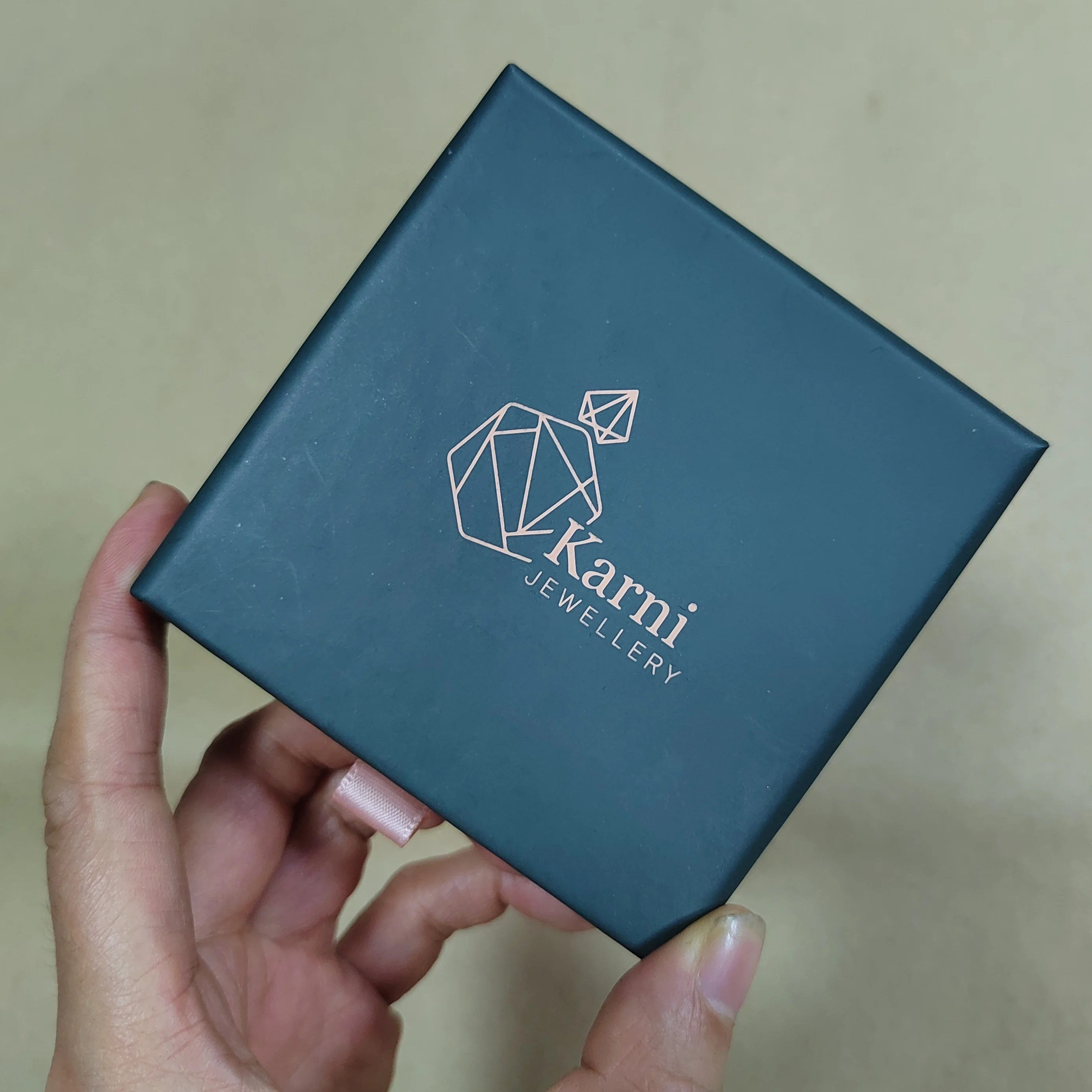 Custom Logo Jewelry Gift Necklace Package Slide Drawer Paper Box for Jewelry Packaging