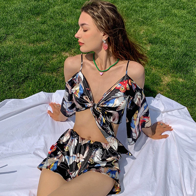 2022 summer holiday sets girl swim suits manufacturer beachwear swimwear beachwear bikini 2022 two pieces swim set