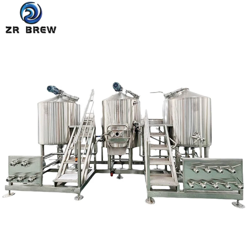 Beer making machine 1000L 1500L craft brewery commercial microbrewery equipment for sale