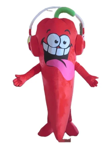 Костюм-талисман Hola chilli red hot pepper костюм талисмана на заказ