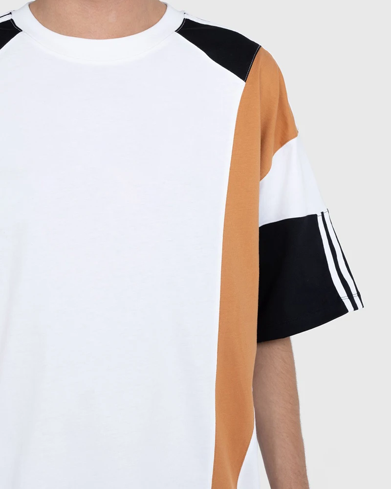 luxury puff print t-shirts heavy cotton man t-shirt double layer sleeve printed shirts fitted oversized graphic pocket t shirt