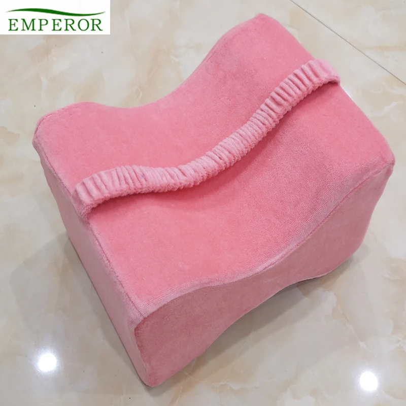 
OEM manufacturer new 2019 trending product comfortable cute strap leg elevation pillow for knee memory foam pillow sleeping 
