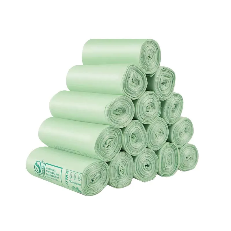 Heavy Duty Biodegradable Bin Bags 13 Gallon Recyclable Trash Bag Plastic Packaging