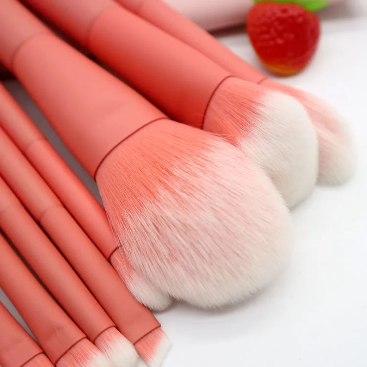 
Custom Logo Professional 9pcs Synthetic Hair Make Up Brushes Private Label Blending Makeup Brush 