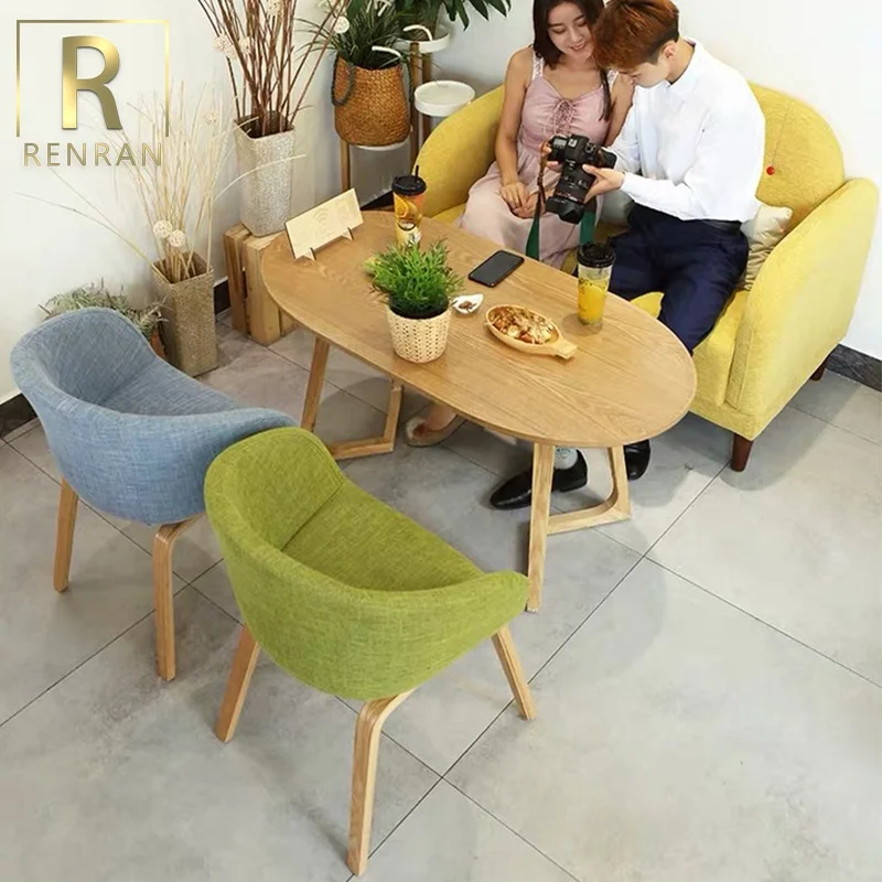 Foshan Supplier Cheap Leisure Restaurant Hotel Cafe Design Furniture Booths Sofa Chair Set