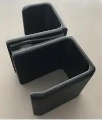 Home bathroom black framed walk in tempered glass shower panel/ glass door shower enclosures