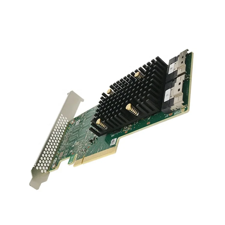 Original LSI megaraid 12GB/s SFF-8654 PCI express raid card 05-50134-02 LSI 9540-16i