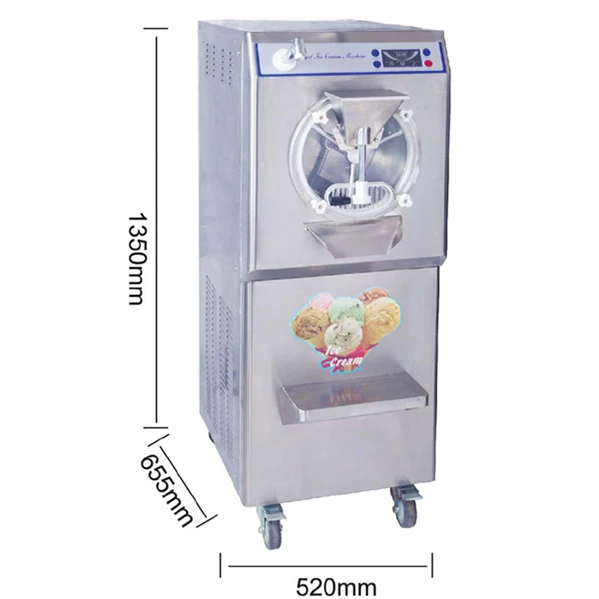Italy ice-cream machine gelato hard batch freezer yogurt ice cream making batchfreezer italian hard ice ball