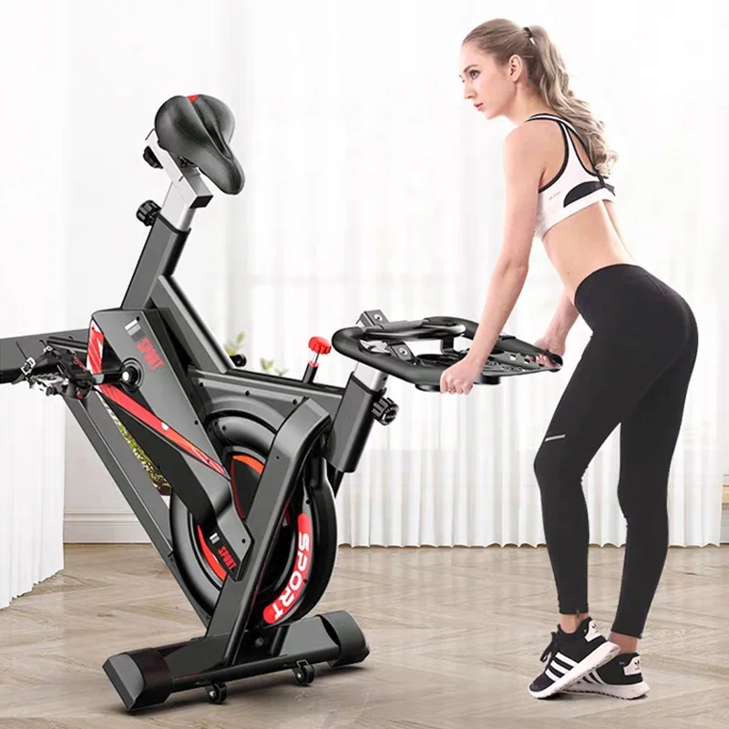 SD-S77 HOT SALE Black Hot sale  New wholesale  home use gym equipment spinning bike with screen display