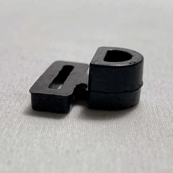 Hot Selling Accordion Fitting Rubber Cushion Buffer Pad Size L 20mm H 20mm THK 3.4mm Octagonal Rubber Buffer