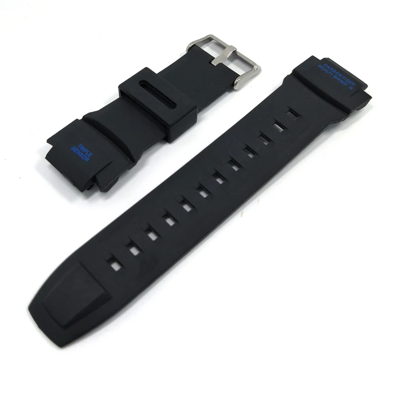 carbonfiber multi band 6 series pu rubber watch band watch strap for g shock