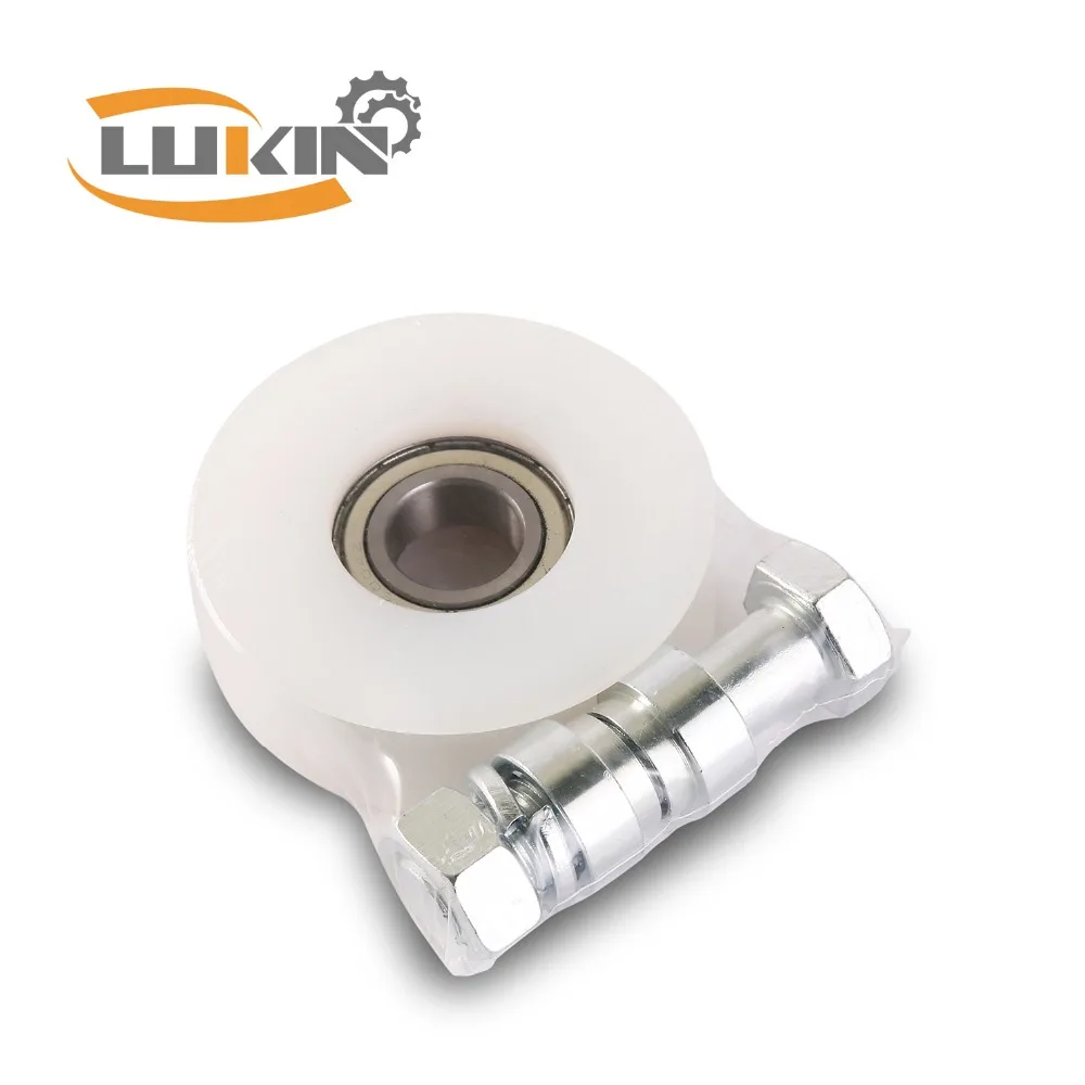 Best Selling White Durable Wheel Color Automatic Door with for Bearings High Quality Door Window Accessories Comfortable Groove