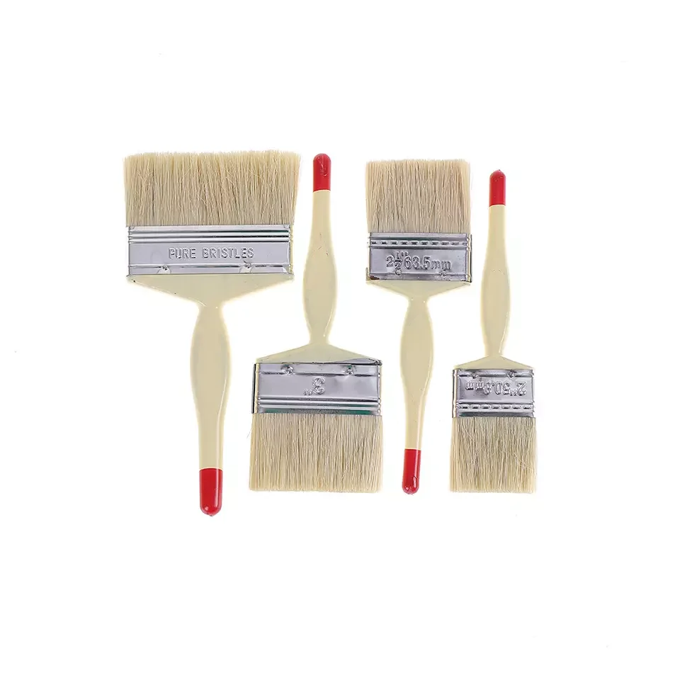 Manufacturer High quality professional wall painting tools plastic handle paint brush for Philippines market