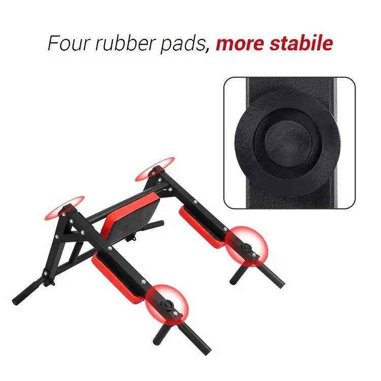 Harbour new Multifunction pull up dip stations adjustable Wall Mounted Chin Up Bar Dip Bar Gym Fitness Equipment