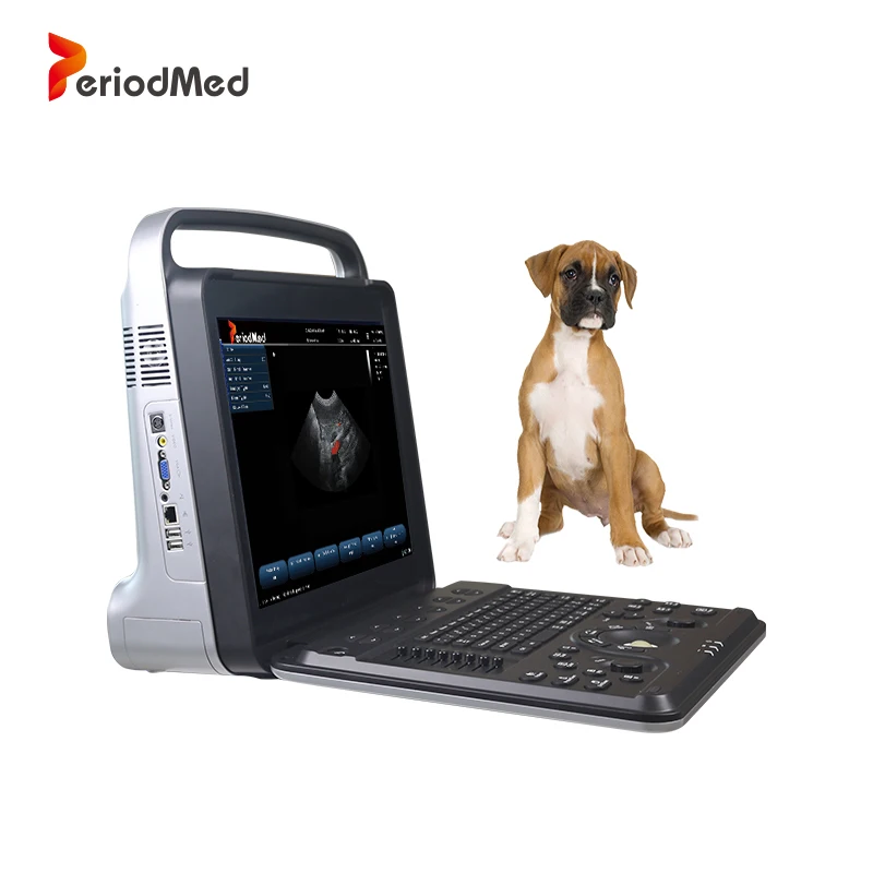Периодированная ветеринарная портативная гидролокатор компактная Ректальная тележка с зондом для ветеринара