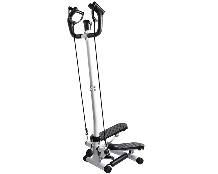 Mini Stepper Workout Machine for Home Use Stepper with Handlebar and Dumbbell LCD Display Exercise Stepper