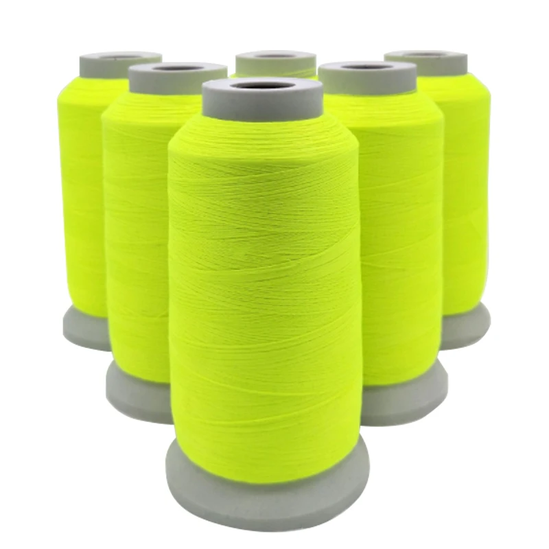 
180G 5000M 150D/2 Waterproof Sewing Polyester Glowing Yarn Luminous Thread Glow In The Dark 
