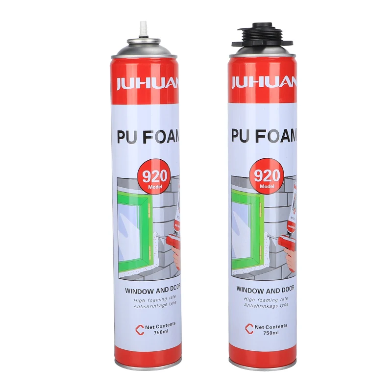 Cheap Expanding Spray 500Ml Pu Foam Used For Building Export To Dubai