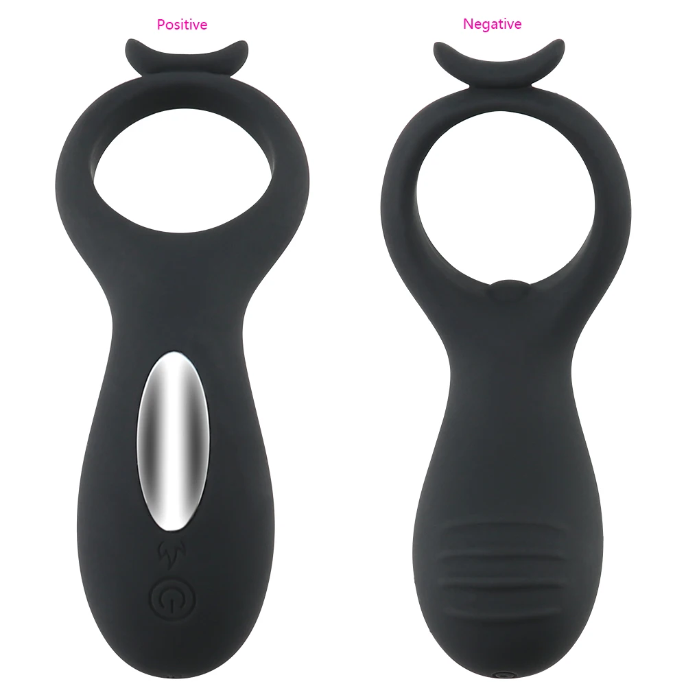 10 modes silicone delay ejaculation cock ring vibrator male USB rechargeable vibrating penis ring