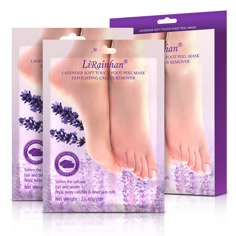 
Amazon OEM Supplier Baby SKIN CARE Feet Exfoliating Spa Socks Foot Peel Mask foot exfoliation peeling mask 