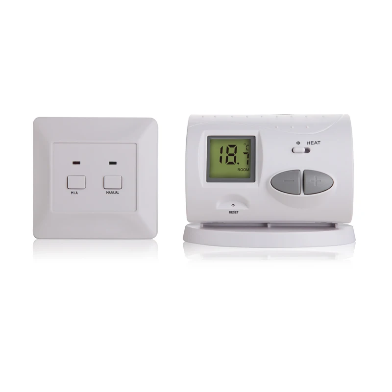 868MHz RF Wireless NON-Programmable Gas Boiler Thermostat