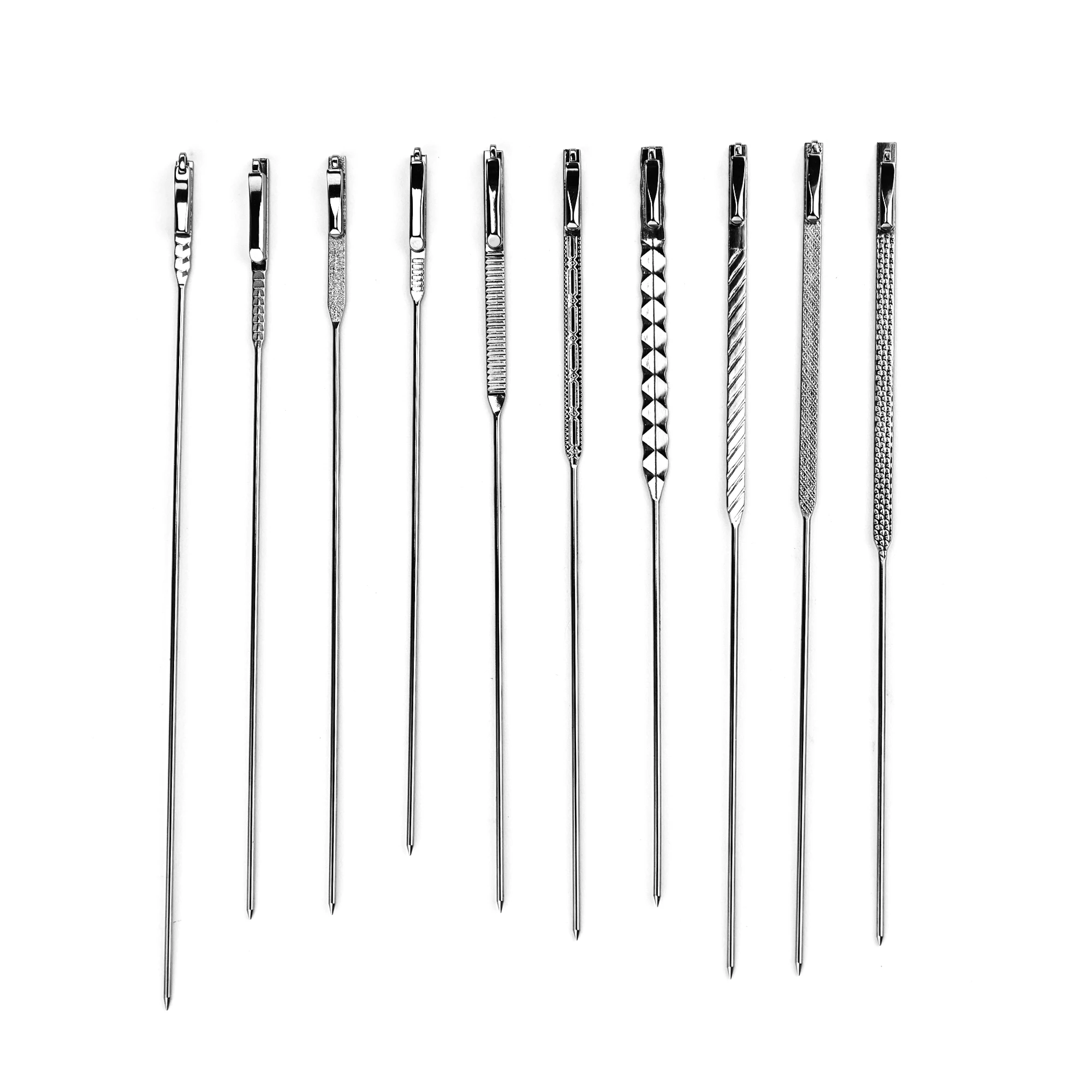 Manufacturers customized stainless steel eyewear silver temple eyeglass accessories spring hinge temple