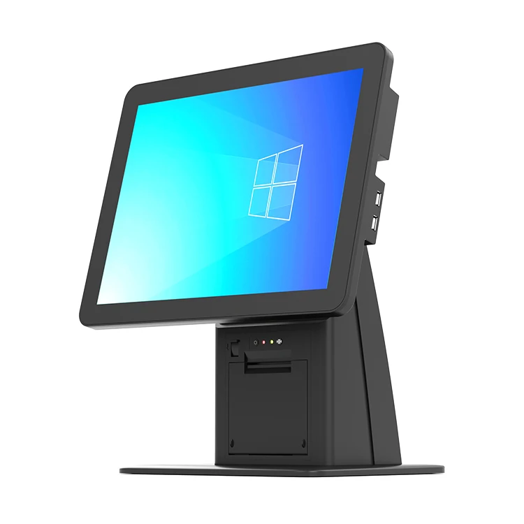New model Single Touch Screen all in one computers TN1 Offline pos machine Android pos terminal with printer