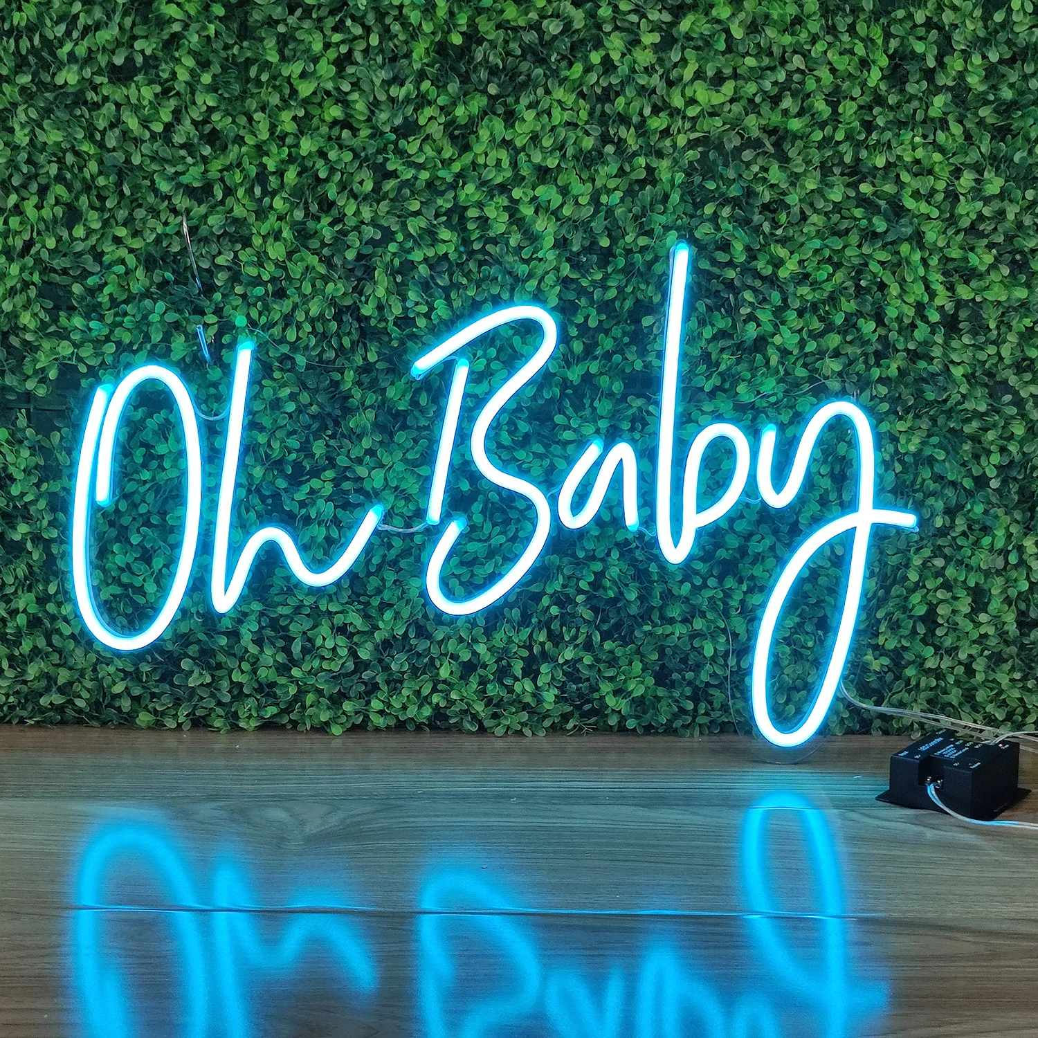 Flex Neon Shower Signs Flex Backdrop Letter Electronic Babies Bedroom Decor Big Wall Custom Lamp 12V Light Oh Baby Led Neon Sign