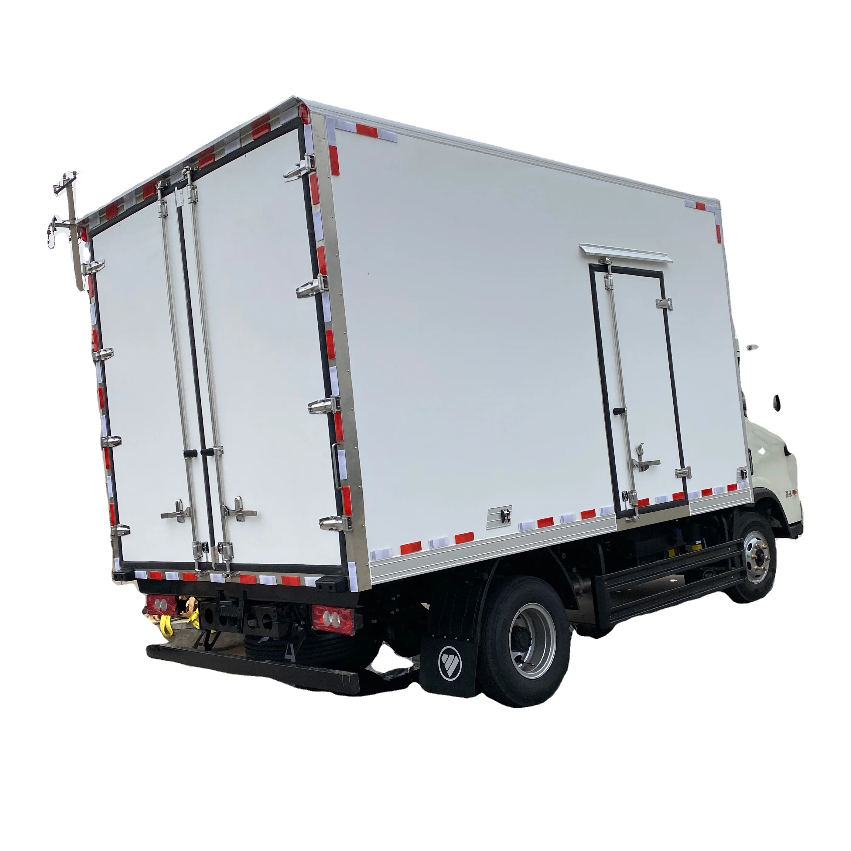 FRP panel aluminum corner dry cargo truck body dry box for food