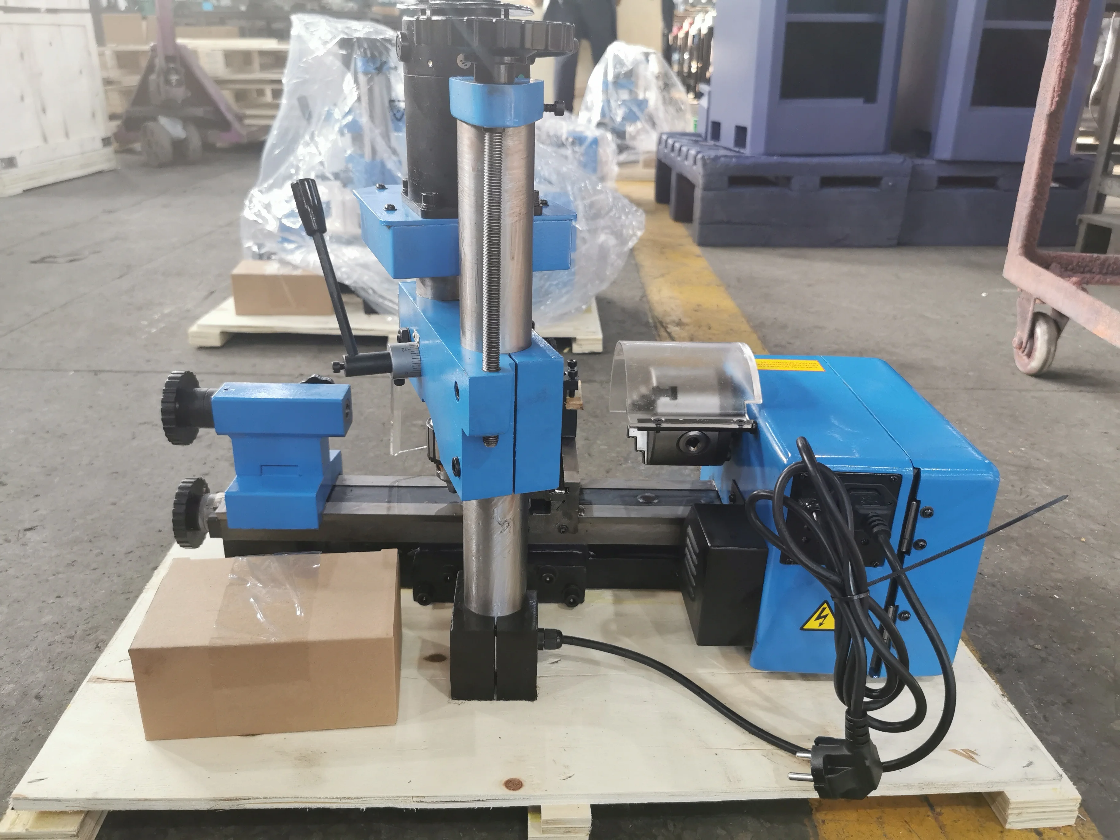 Sumore Combination Bench Lathe Machine SP2301 Combo 3 in 1 Turning Milling Drilling Machine Lathe