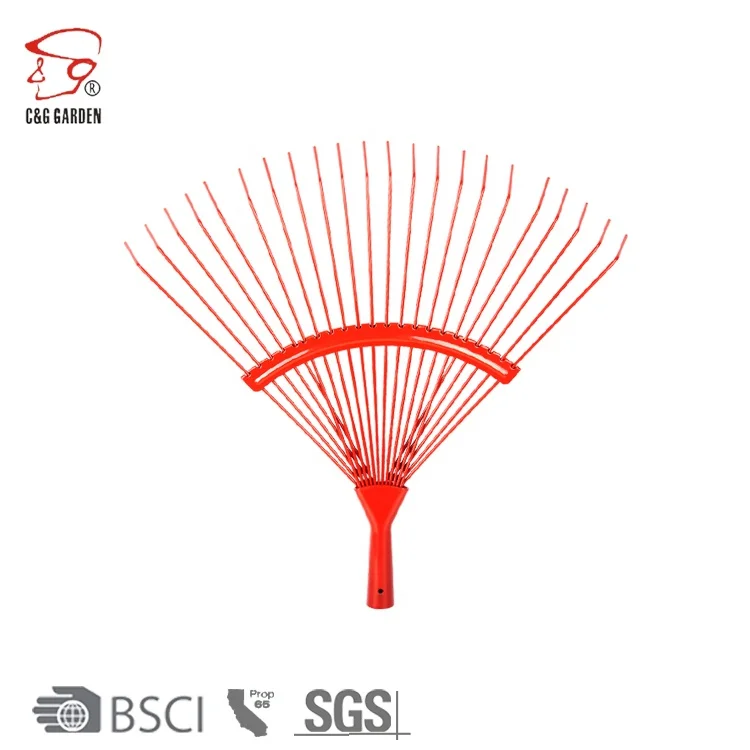  RK22-206 22 tines powder coated wire leaf claw Garden